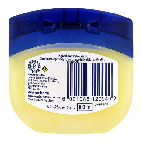 Vaseline Blueseal Pure Petroleum Jelly Original 100ml