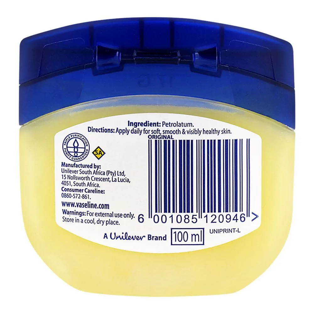 Vaseline Blueseal Pure Petroleum Jelly Original 100Ml