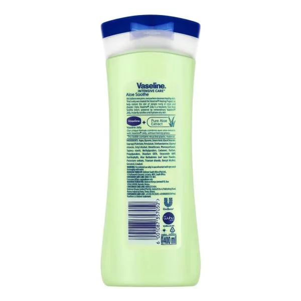 Vaseline Intensive Care Aloe Soothe Lotion 400ml