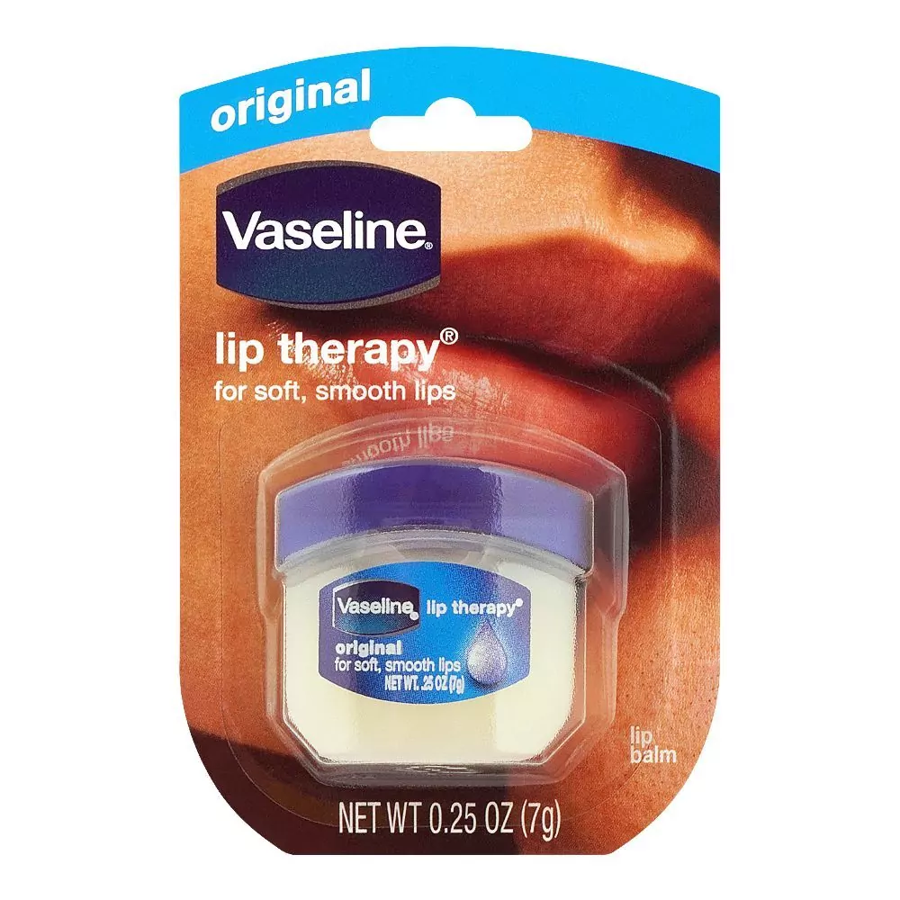 Vaseline Lip Therapy Lip Balm, Original, 7G