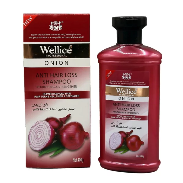 Wellice Onion Anti Hair Loss Shampoo – 400g