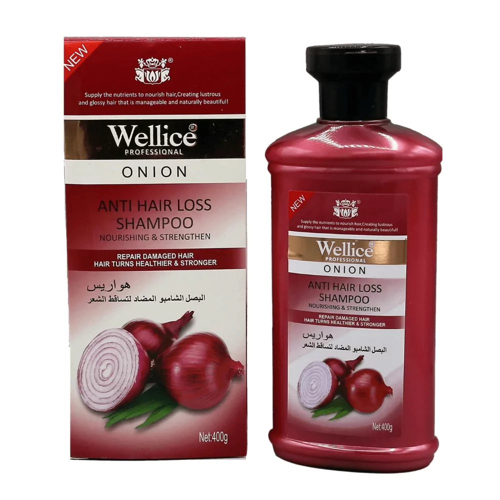 Wellice Onion Anti Hair Loss Shampoo – 400G