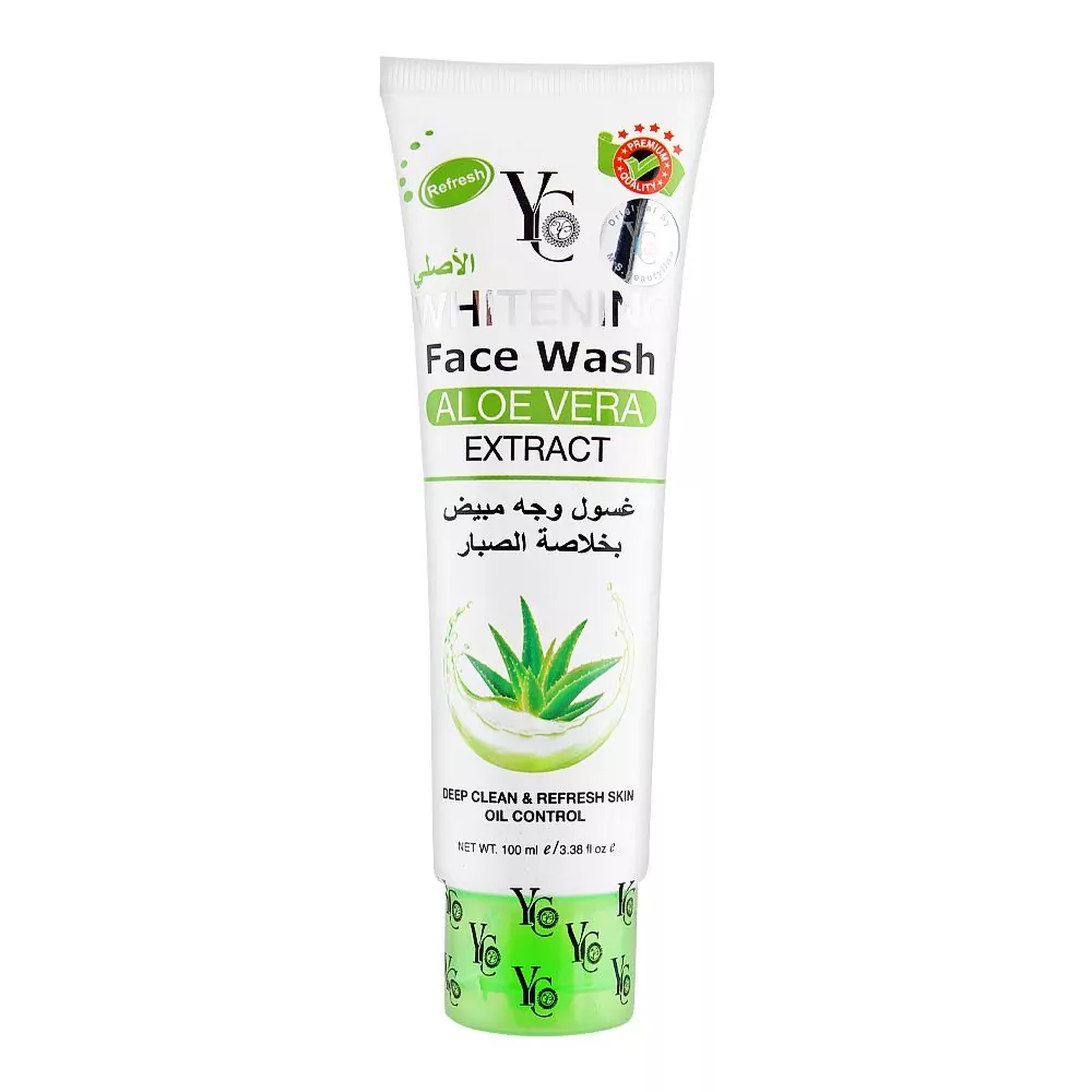 Yc Whitening Aloe Vera Extract Face Wash, 100Ml