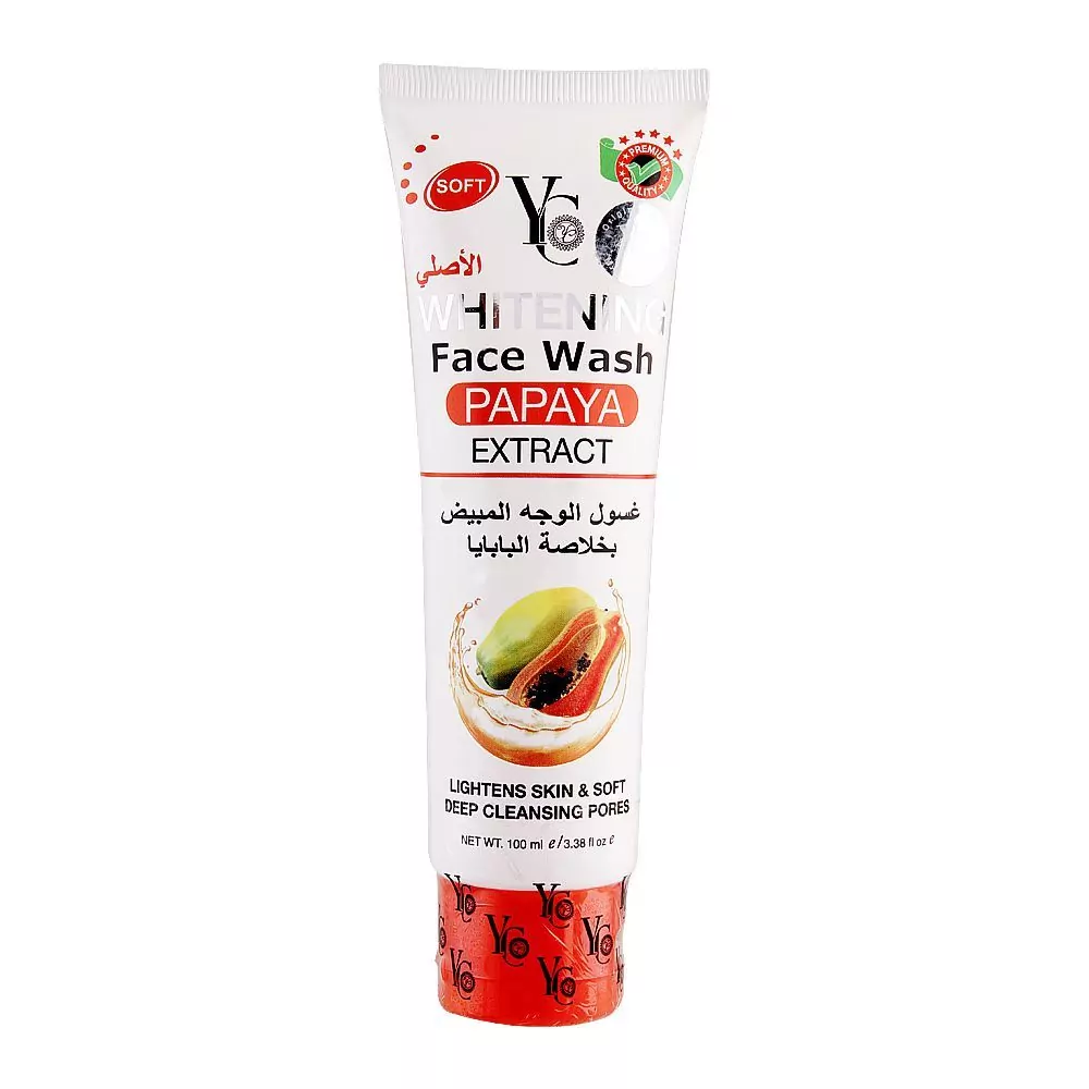 Yc Whitening Papaya Extract Face Wash, 100Ml