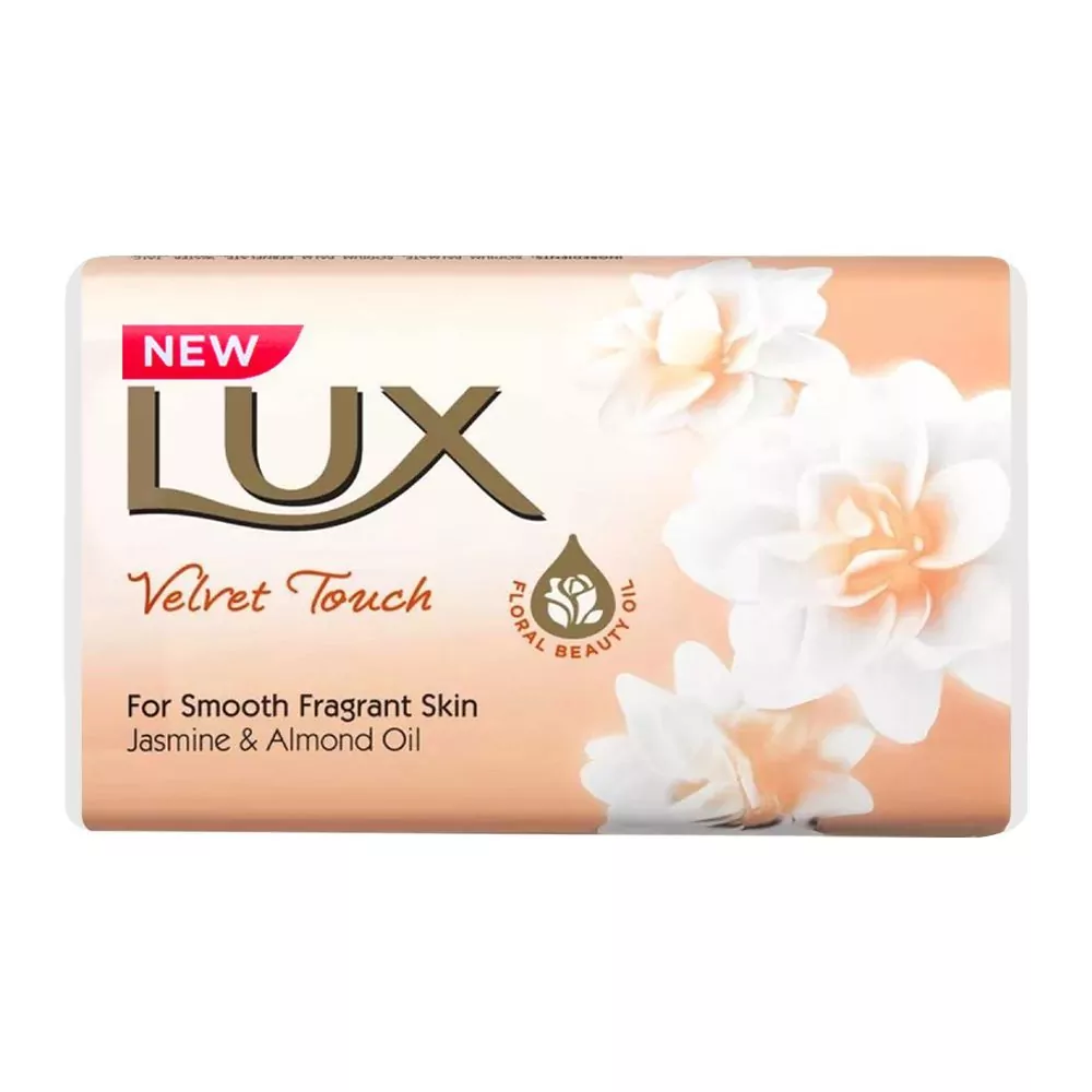 Lux Soap Velvet Touch Jasmine And Almond Oil 140Gm