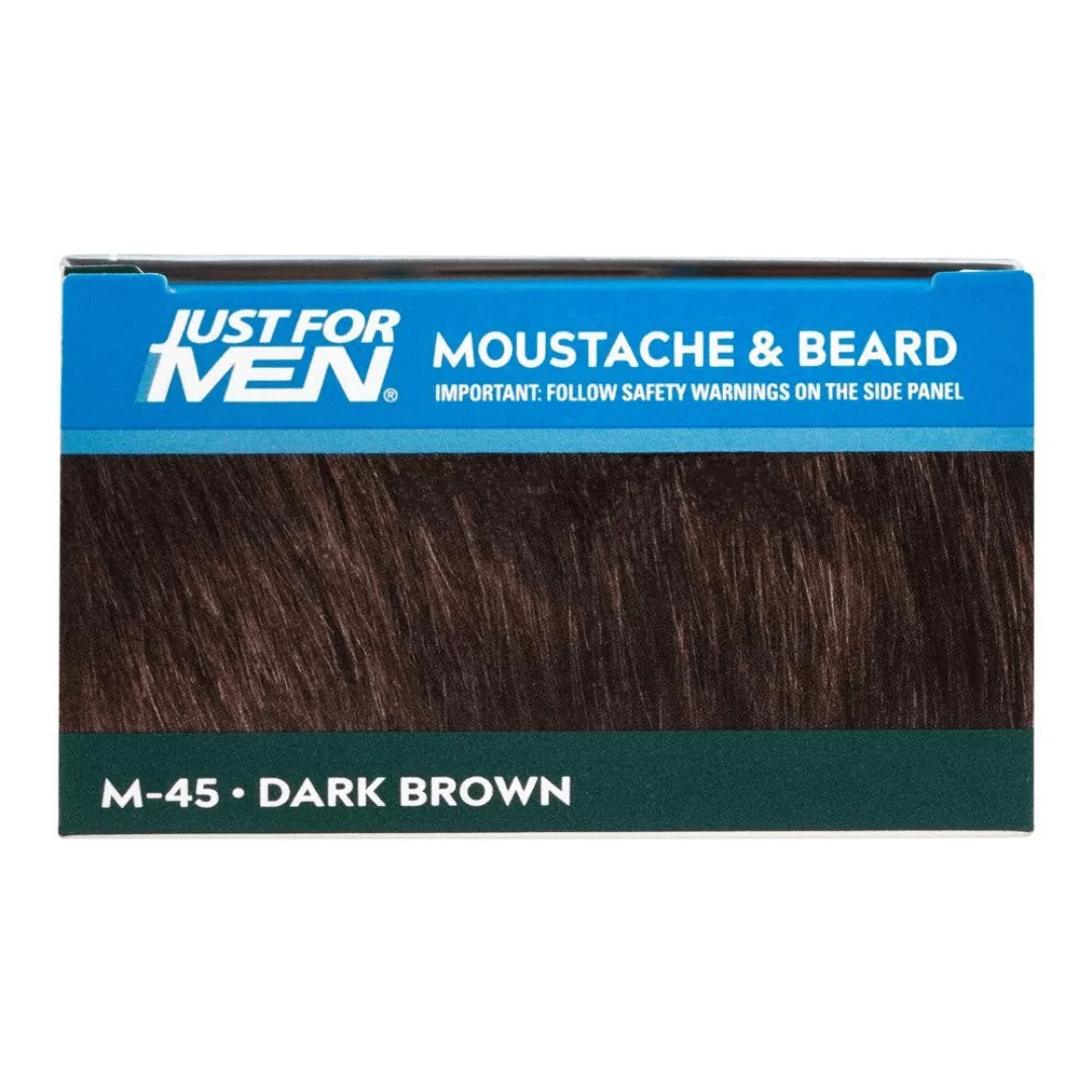 Just For Men Moustache, Beard &Amp; Sideburns Colour, M-45 Dark Brown Black