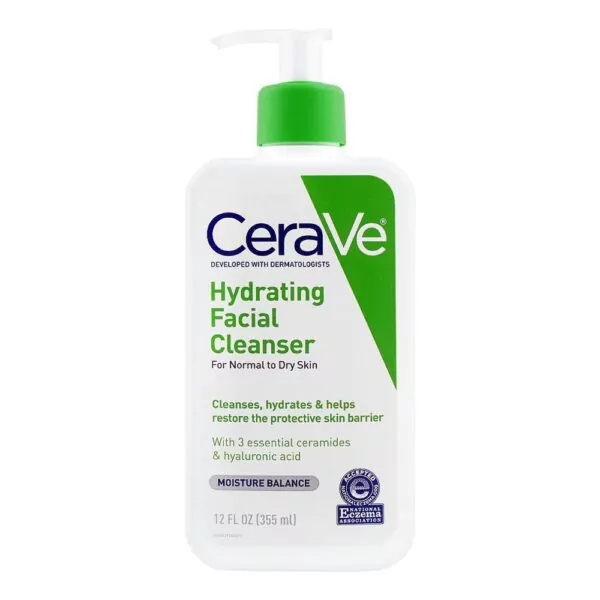 CeraVe Hydrating Facial Cleanser, Normal To Dry Skin