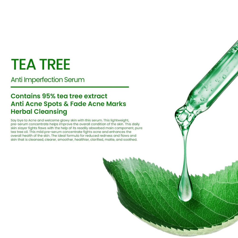 Rivaj Tea Tree Face Serum 30Ml - Benefits Overview