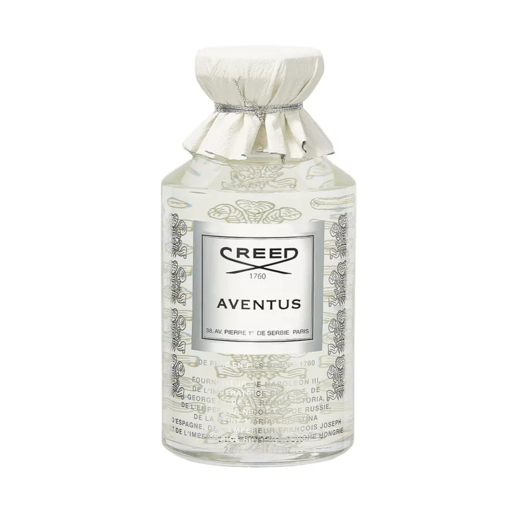 Creed Aventus 250Ml Eau De Parfum Bottle With Bold Notes Of Pineapple, Bergamot, Birch, Musk, And Vanilla For A Powerful Masculine Scent.