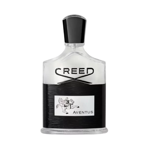 Creed Aventus 100ml Eau de Parfum bottle featuring a bold blend of bergamot, pineapple, musk, and cedarwood for a dynamic scent.