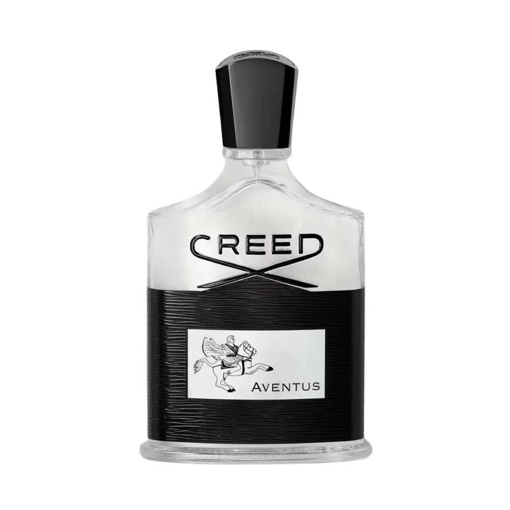 Creed Aventus 100Ml Eau De Parfum Bottle Featuring A Bold Blend Of Bergamot, Pineapple, Musk, And Cedarwood For A Dynamic Scent.