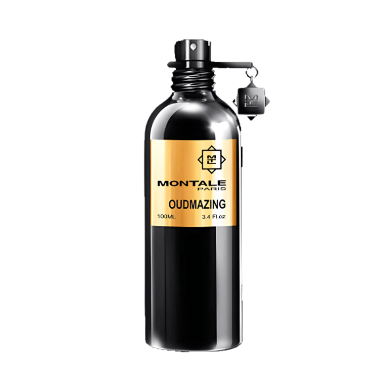 Montale Oudmazing 100Ml Eau De Parfum Bottle Featuring A Luxurious Blend Of Oud, Fig, Vanilla, And Leather Notes For A Bold Scent.