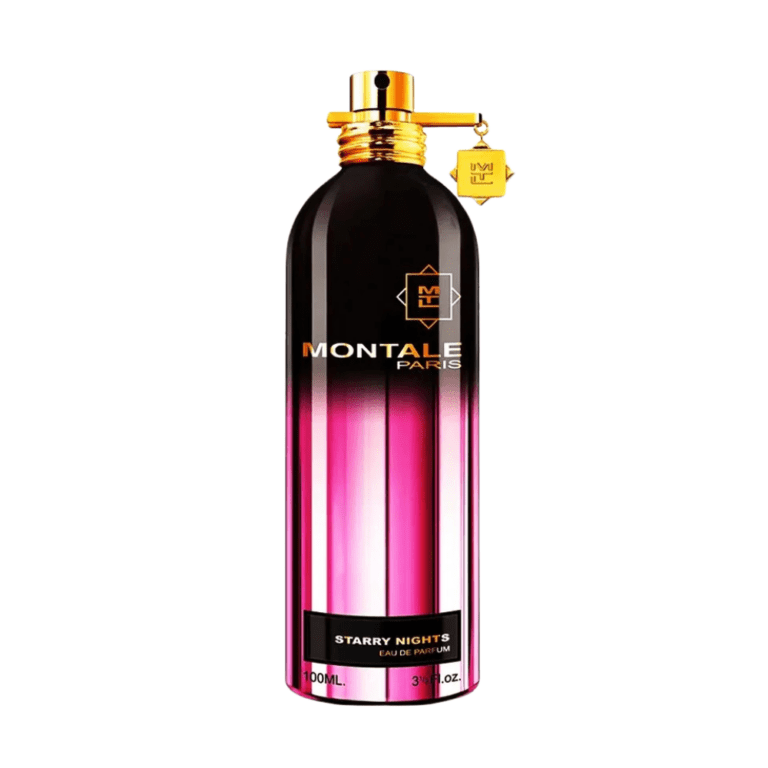 Montale Starry Night 100Ml Eau De Parfum Bottle With A Fresh Blend Of Apple, Rose, White Musk, And Amber For A Vibrant Scent.