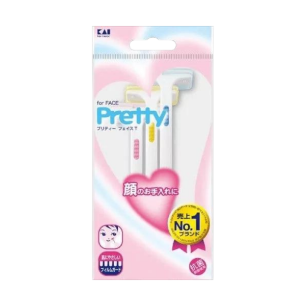 Kai Razor Pretty Face T (3 Pieces) – Female facial razor