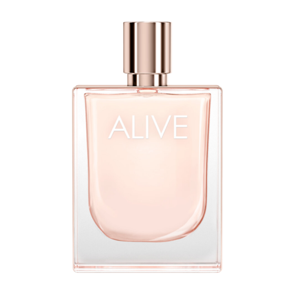 Hugo Boss Alive 80ml Eau de Parfum for women, featuring apple, jasmine, and warm vanilla. Best price in Pakistan.