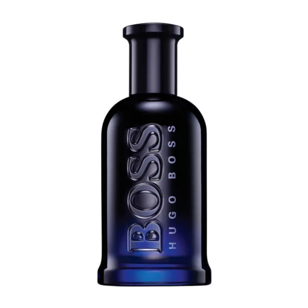 Hugo Boss Bottled Night 100ml Eau de Toilette for men, featuring lavender, violet, and woodsy notes. Best price in Pakistan.