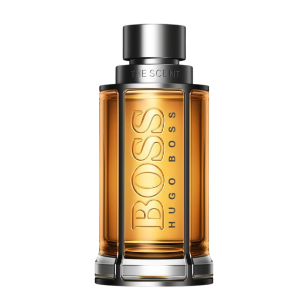 Hugo Boss The Scent 100ml Eau de Toilette for men, featuring ginger, maninka fruit, and leather notes. Best price in Pakistan.