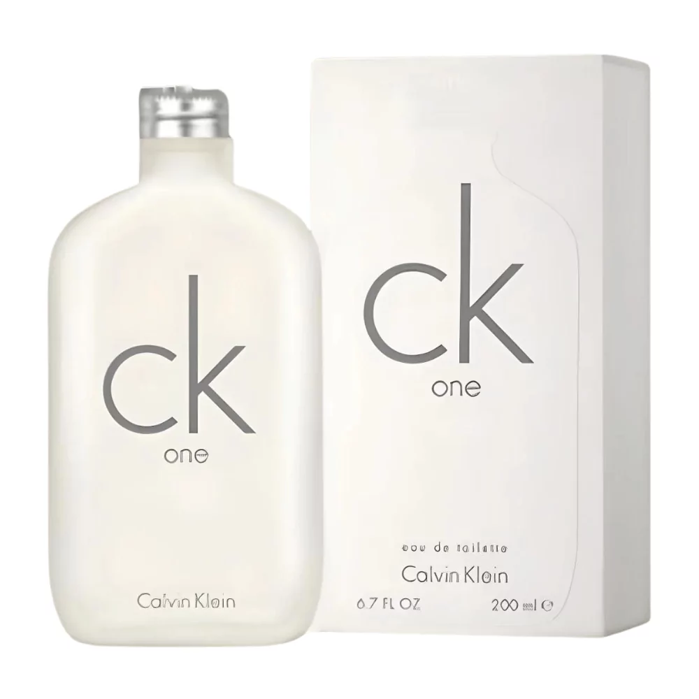 Calvin Klein Ck One Eau De Toilette Edt Unisex 200Ml - Green Tea, Jasmine, And Musk