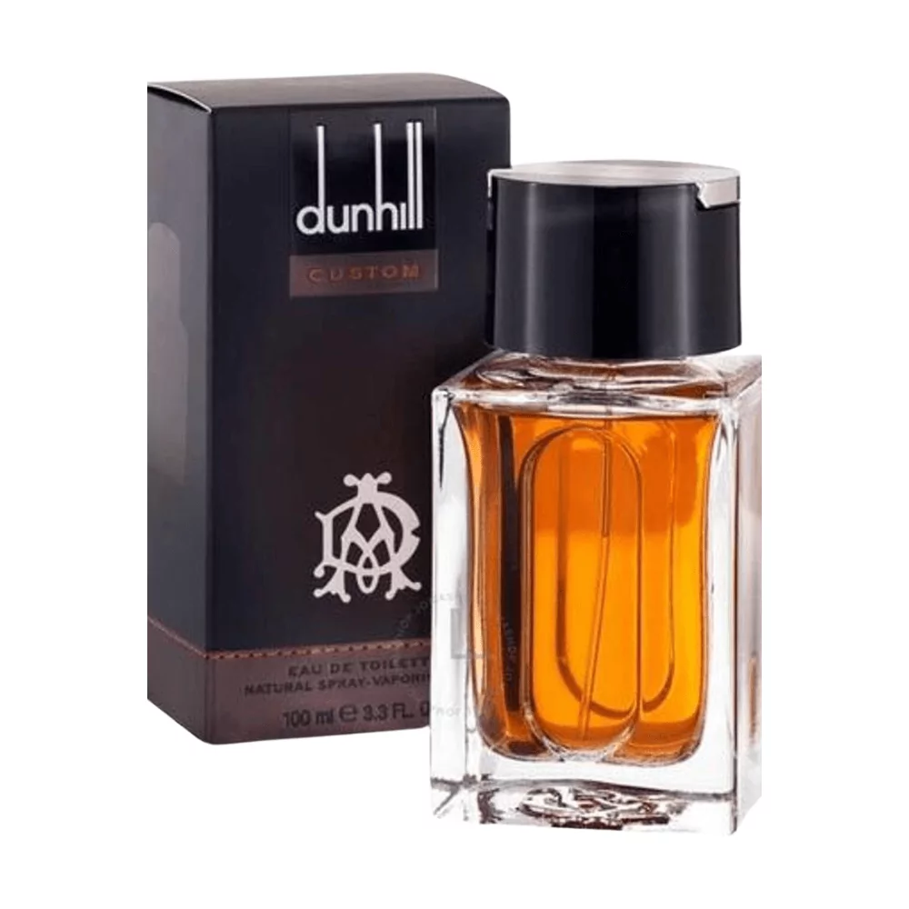 Dunhill Custom Edt 100Ml Bottle For Men Featuring A Rich Blend Of Red Apple And Smoky Cedarwood.