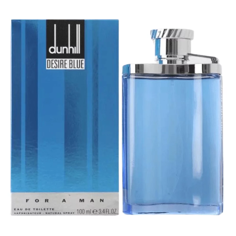 Dunhill Desire Blue Edt 100Ml Bottle For Men Featuring A Fresh And Aquatic Fragrance With Sea Notes And Amber.