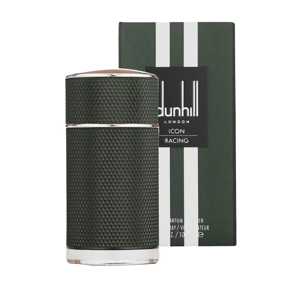 Dunhill Icon Racing Edp 100Ml Bottle For Men Featuring A Fresh Blend Of Grapefruit, Lavender, And Vetiver.