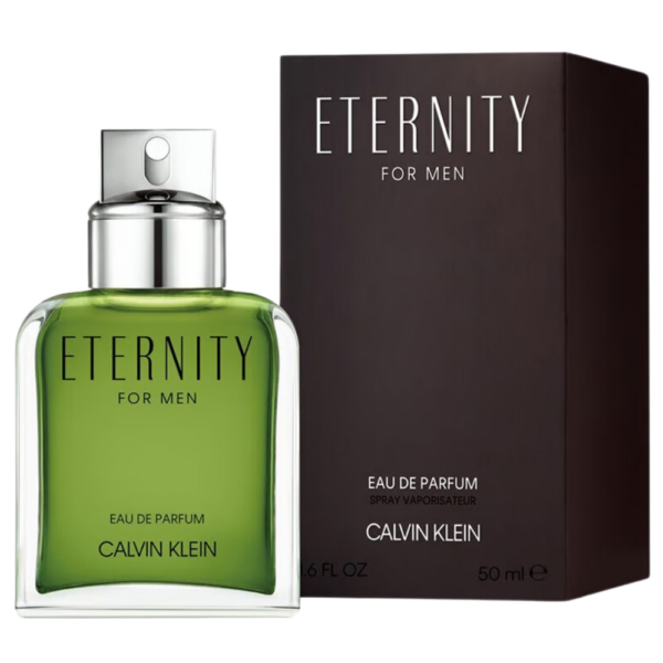 Calvin Klein Eternity for Men EDP 100ml - Sage, Cypress, and Vetiver.