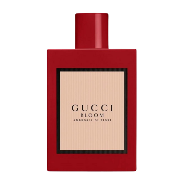 Gucci Bloom Ambrosia di Fiori 100ml Eau de Parfum for women, featuring jasmine and rose notes.