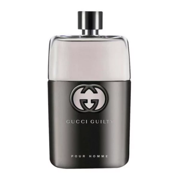 Gucci Guilty Pour Homme 90ml Eau de Toilette for men, featuring bold lavender, citrus, and cedarwood notes.