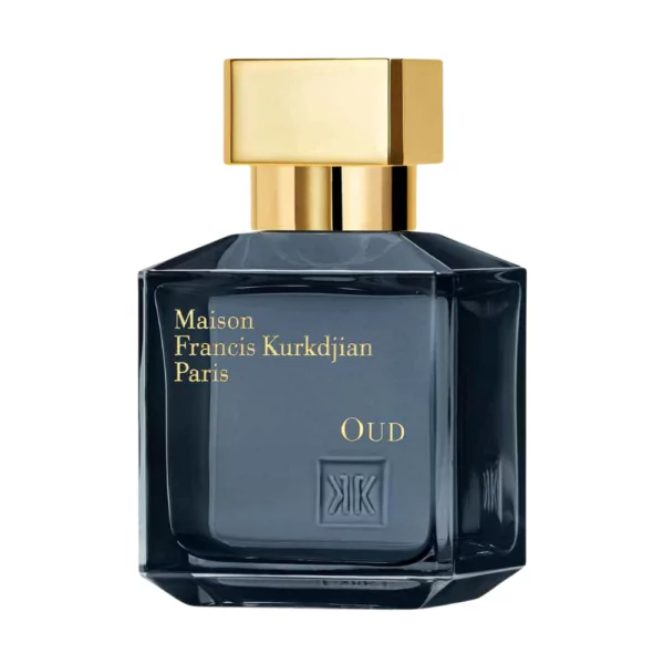 Maison Francis Kurkdjian Oud 70ml Eau de Parfum for unisex, featuring oud, saffron, and cedar notes. Best price in Pakistan.