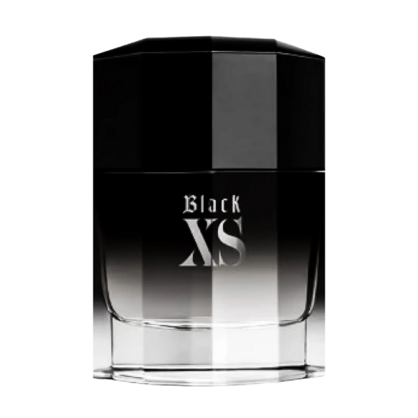 Paco Rabanne Black XS 100ml Eau de Toilette for men, with citrus, cinnamon, and amber notes. Best price in Pakistan.