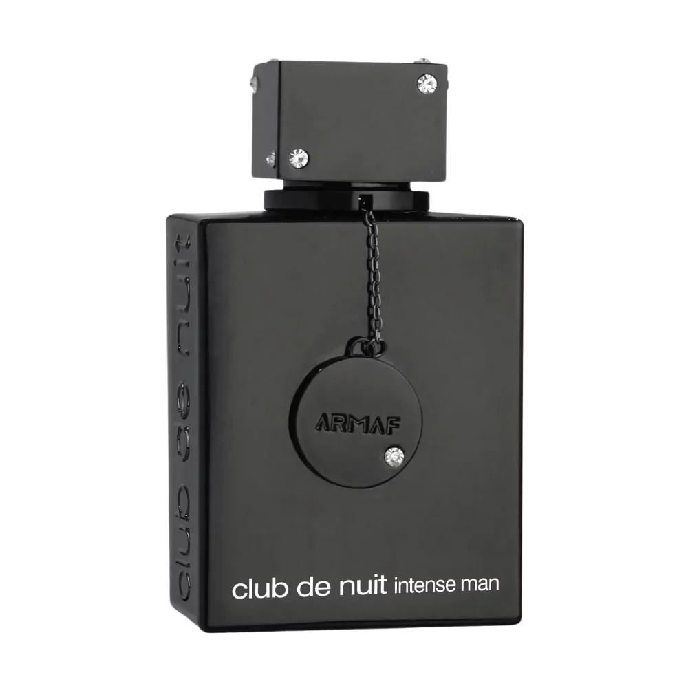 Armaf Club De Nuit Intense Edp 200Ml Bottle On A Sleek Background, Showcasing Notes Of Pineapple, Birch, And Musk.