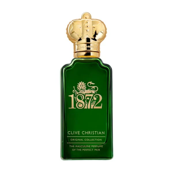 Clive Christian 1872 EDP 50ml bottle with a classic, elegant background, showcasing citrus and sage notes.