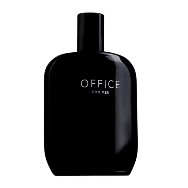 Fragrance One Office EDP for Men 100ml bottle with a sleek, professional background, highlighting citrus and cedarwood notes.