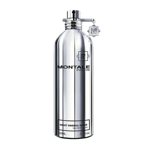 Montale Sweet Oriental Dream EDP 100ml bottle with a rich, warm background, highlighting almond and rose notes.