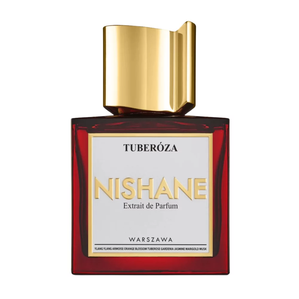 Nishane Tuberoza Extrait 50Ml Bottle With Floral And Woody Notes Of Tuberose, Gardenia, And Amber.