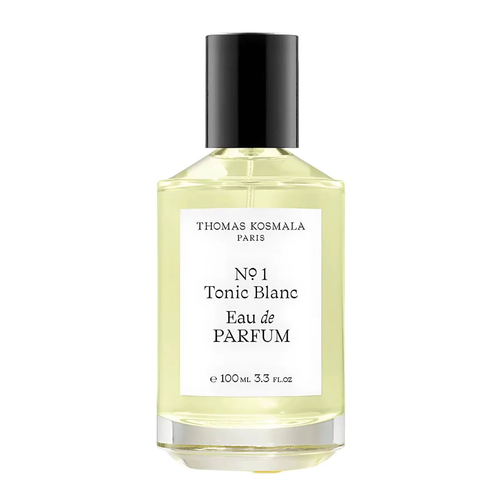 Thomas Kosmala Tonic Blanc Edp 100Ml Bottle Against A Fresh, Bright Background, Showcasing Citrus And Neroli Notes.