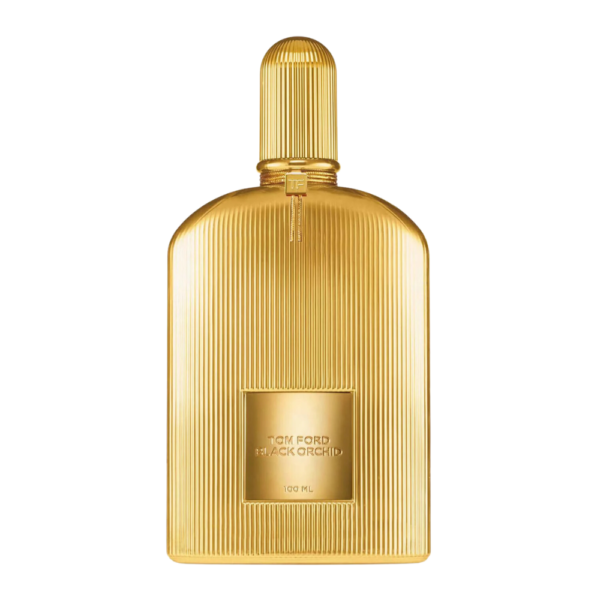 Tom Ford Black Orchid Parfum 100ml unisex with ylang-ylang, rum, and patchouli notes. Best price in Pakistan.