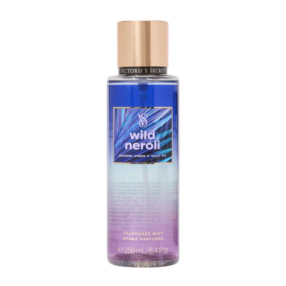 Victoria'S Secret Wild Neroli Fragrance Mist In A 250Ml Bottle, Featuring Floral And Citrus Notes Of Neroli, Orange Blossom, And Amber.