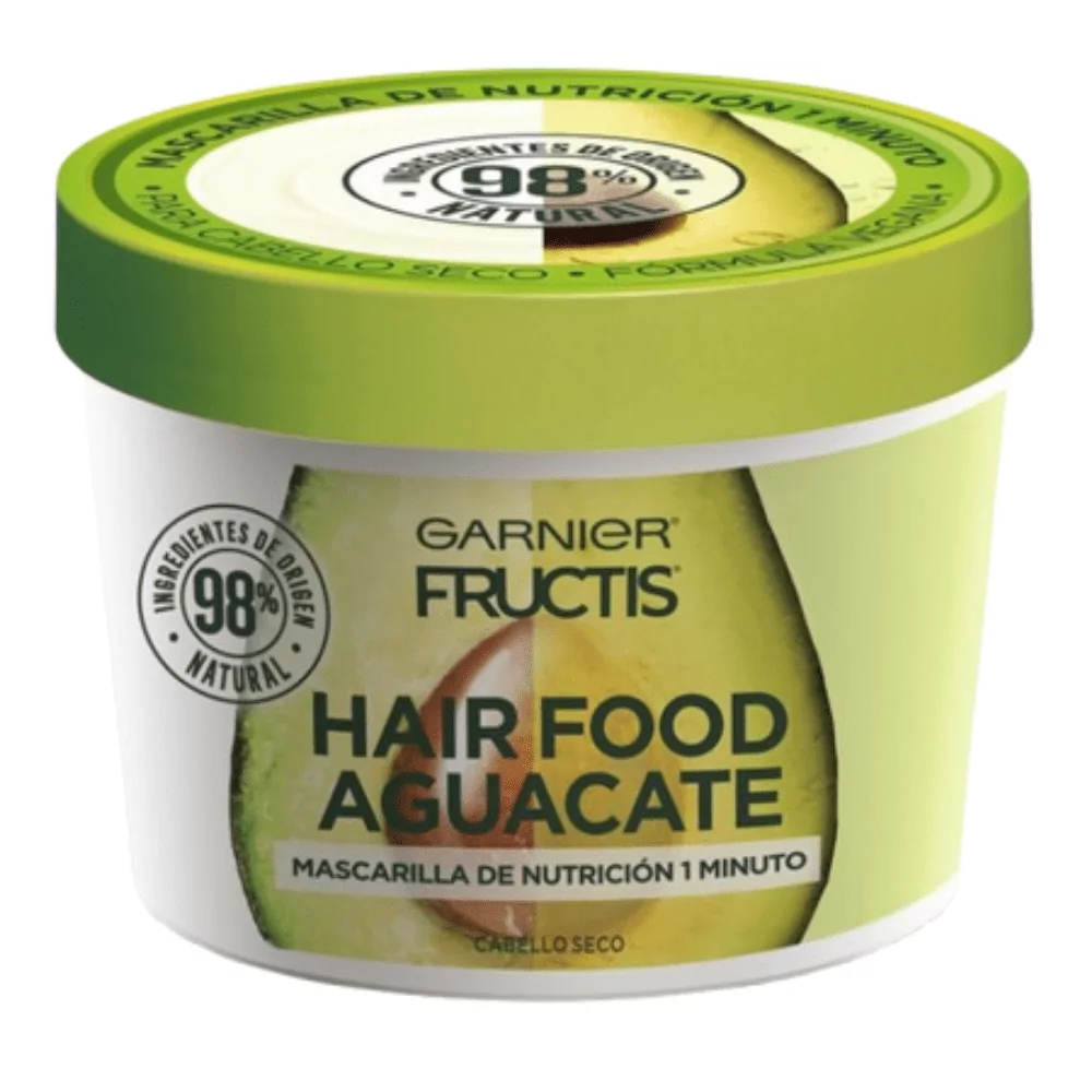 Garnier Fructis Aguacate Hair Mask 350Ml, Enriched With Avocado, Deeply Nourishes And Repairs Dry, Damaged Hair For Soft, Smooth Results.