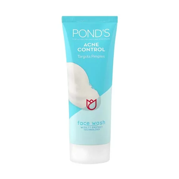 Pond's Acne Control Face Wash - Deep cleansing face wash with Thymo-T essence for acne-prone skin.