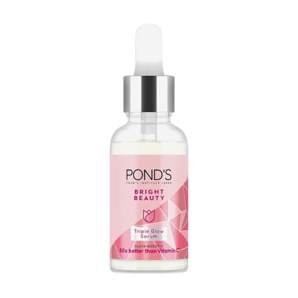 Pond's Bright Beauty Triple Glow Serum - Brightening serum with Gluta-Boost-C, Niacinamide, and Hyaluronic Acid.