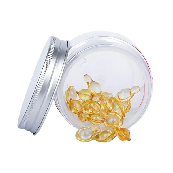 Rivaj Facial Capsules - Lightweight serum with ceramides to reduce wrinkles, scars, and pigmentation for smooth, youthful skin.