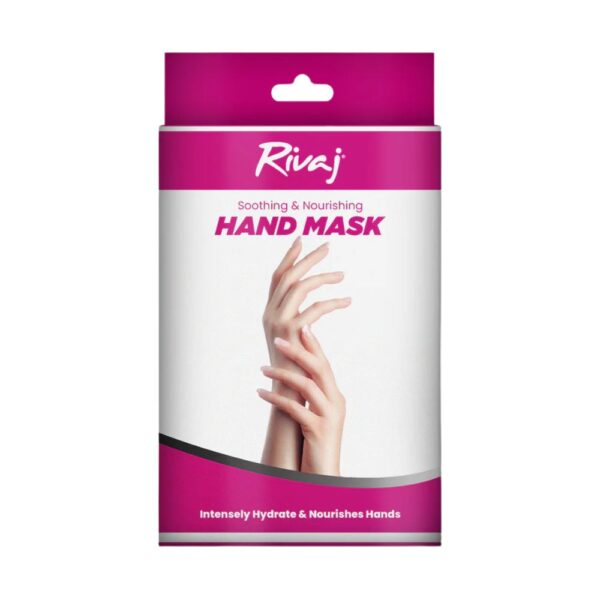 Rivaj Hand Mask - Hydrates, reduces wrinkles, and nourishes dry, rough hands for smooth, silky skin.