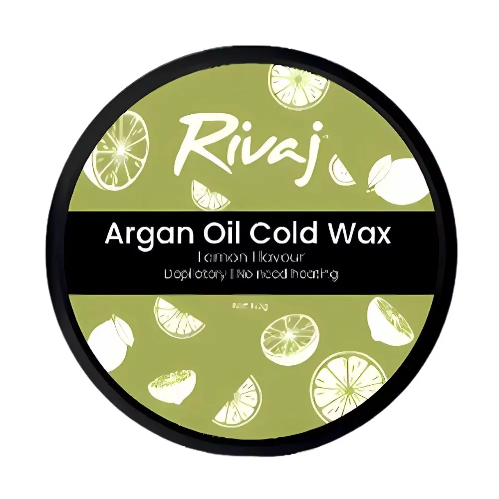 Rivaj Lemon &Amp;Amp; Argan Oil Cold Wax 200G - Smooth, Nourishing Hair Removal Solution For Radiant Skin.