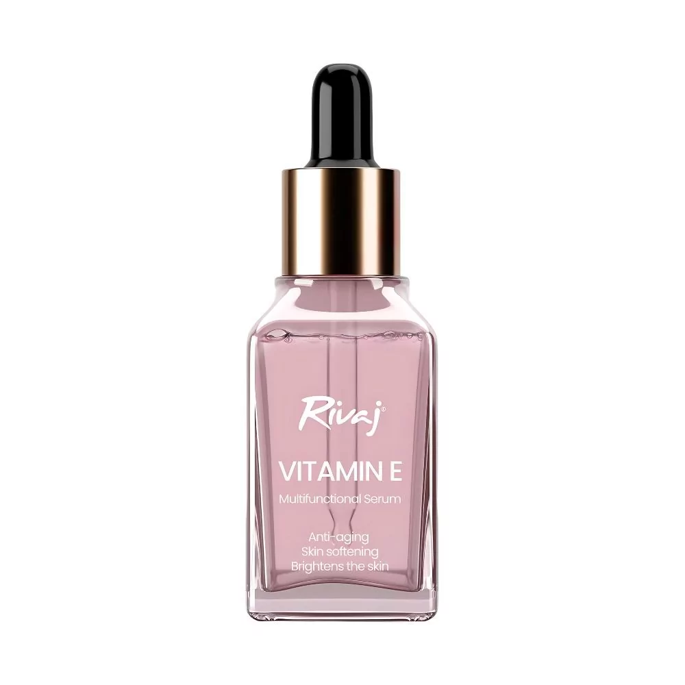 Rivaj Vitamin E Face Serum 30Ml - Hydrates, Softens, And Repairs Skin For A Youthful And Radiant Look.