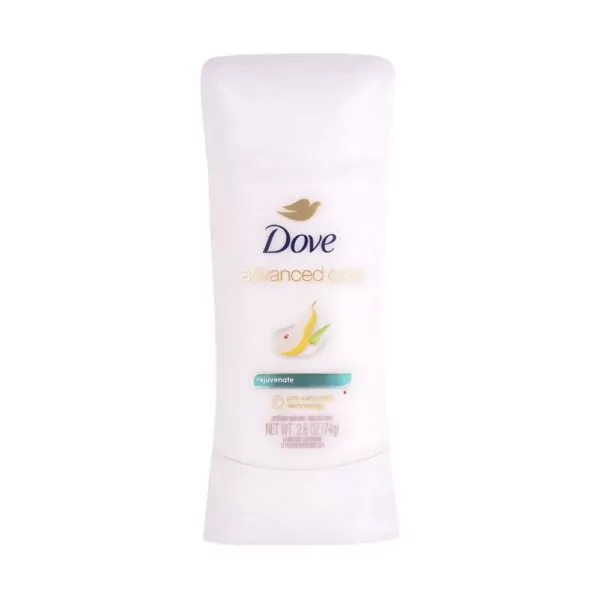 Dove Rejuvenate Deodorant Stick 74gm – 72-hour protection with pear scent and Pro-Ceramide Technology for soft skin.