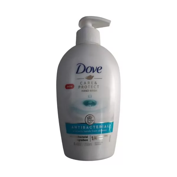 Dove Antibacterial Hand Wash – 250ml for clean, soft, and germ-free hands.