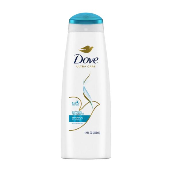 Dove Daily Moisture Shampoo - Hydrates and nourishes hair for daily softness and shine.