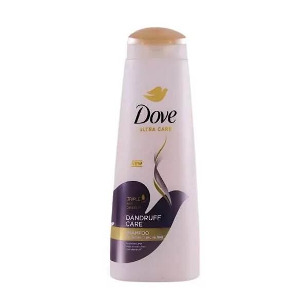 Dove Dandruff Care Shampoo – 340ml bottle for dandruff relief and smooth, nourished hair.