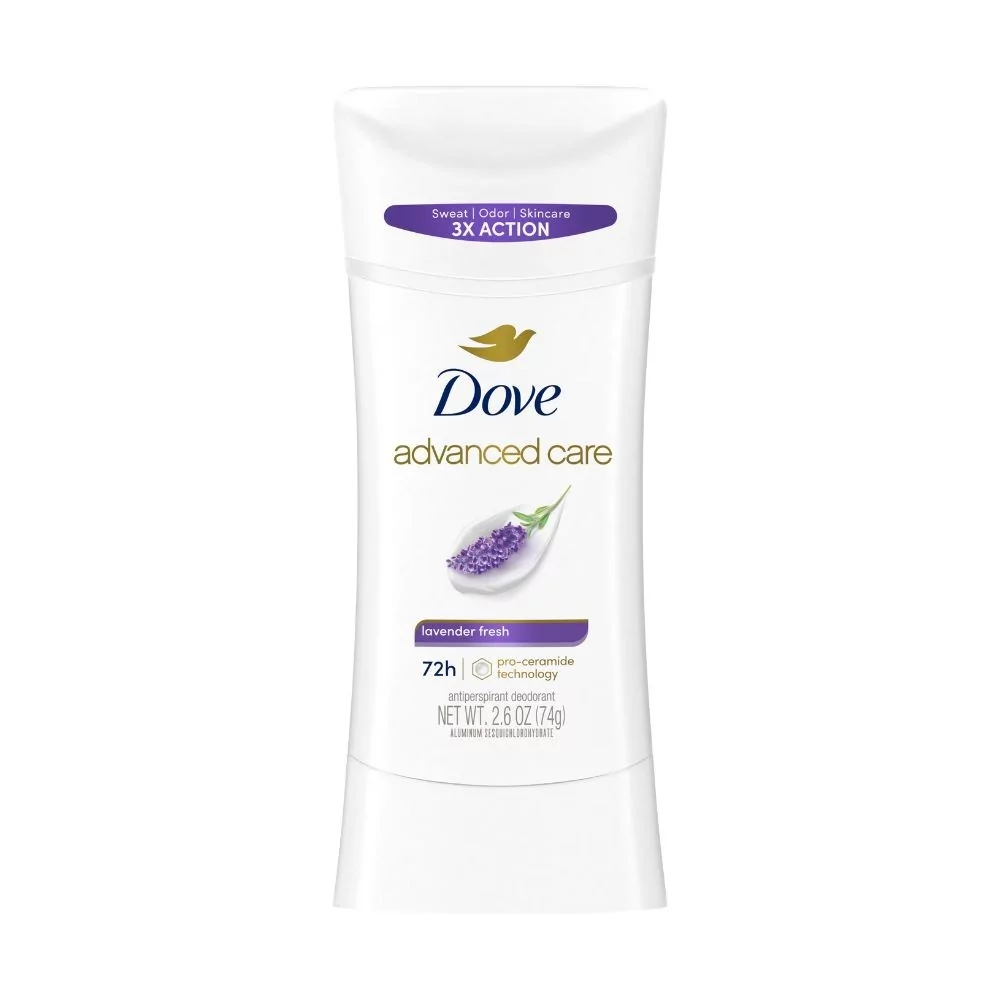 Dove Lavender Fresh Deodorant Stick – 74Gm For Smooth, Soft Underarms And 72-Hour Sweat Protection.